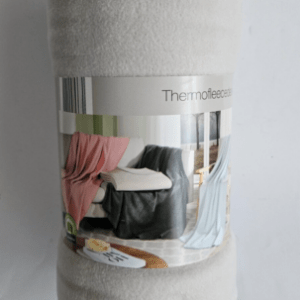 Thermo Fleece Decke - Beige - 150 x 200 cm - NEU/OVP