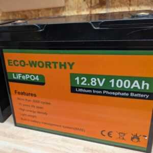 12V 100Ah LiFePO4 Lithium Batterie Solarbatterie  -Neuwertig-