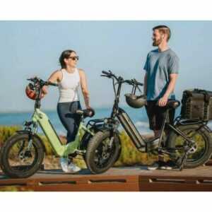 MYATU Elektrofahrrad 20" 4,0 Fat Tire E-Bike E-Fahrrad klapprad 250W 7 Gängen DE