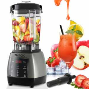 7MAGIC 6-in-1 Standmixer 2000W Multifunktionsmixer 2L Hochleistungsmixer Blender