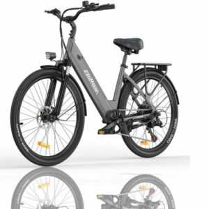 HILLMILES MILECITY Elektrofahrrad 26 Zoll E-Bike Pedelec E-Fahrrad 350W Citybike