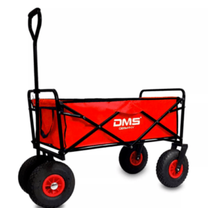 DMS® Bollerwagen Transportwagen Gartenwagen Gerätewagen Handwagen BW-04 Rot