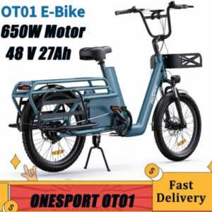 ONESPORT OT01 Elektrofahrrad E-bike 650W 27Ah 20 Zoll Fatbike Mit APP Max 100KM