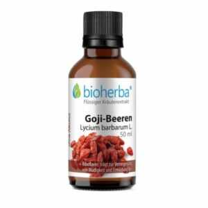 Goji-Beeren, Lycium barbarum L., Tropfen, Tinktur 50 ml