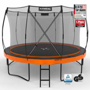 KINETIC SPORTS Trampolin 'Ultimate Pro' Premium Kindertrampolin TÜV Rheinland