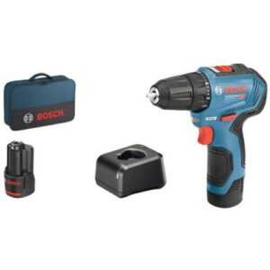 Bosch Akku-Bohrschrauber GSR 12V-30 (2x2.0 Ah + Ladegerät) in Tasche