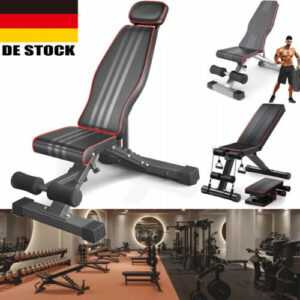 Multifunktion Hantelbank Trainingsbank Fitnessbank Kraftstation Trainingsstation