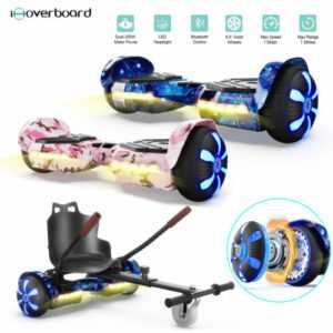 Hoverboard Mit Sitz 6,5 Zoll Bluetooth ElektroRoller Selbst Balance Board Kinder