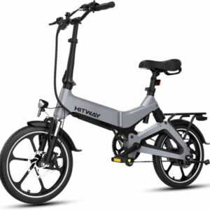 E-Bike HITWAY BK2 faltbares Klapprad 16" 35-70km GRAU - NEU - Privatverkauf