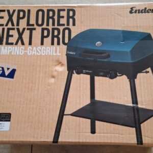 Enders EXPLORER NEXT PRO 2 Brenner Gas Grill 30 mbar Blau Camping Outdoor Womo