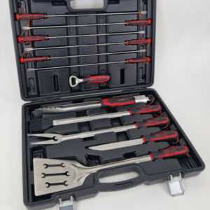 Barbecue Grillset Champion mit Koffer 12-tlg. KS Tools 100088