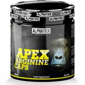 L ARGININ Base Kapseln hochdosiert + vegan - Alphatier Supplements Arginine MHD