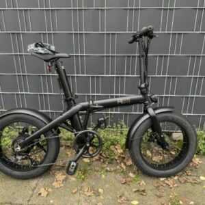 E-Fatbike 20 Zoll „REM", 25 km/h, 250 Watt, 36 V  Schwarz Elektrofahrrad Faltrad