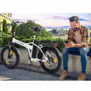 20 Zoll E-Citybike 25km/h Elektrofahrrad 48V 15AH Moped Pendler E-Bike Faltbar