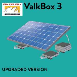 ValkBox3 (Upgraded Version) Aufständerung Solarmodul für Flachdach (DHL-Versand)