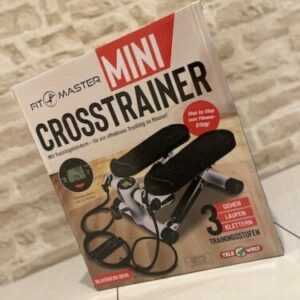 Mini Crosstrainer Fit Master mit Trainingsbändern für zu Hause 150 KG