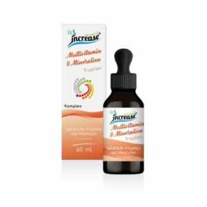 Increase Multivitamin & Mineralien Tropfen - 60ml - 1000mg pro Tagesdosis -Vegan