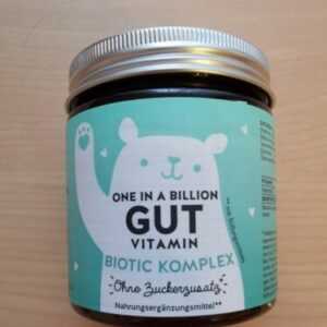 1x Gut von Bear Benefits mit Vitamin B6+1 Milliarde Bakterienkulturen, Neu+OVP!