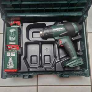 Metabo Akku Heißluftgebläse HG 18 LTX 500, 18V + metaBOX 145 L, Solo Version