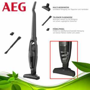 AEG Akku Staubsauger Stielsauger 2in1 Handstaubsauger UltimatePower Bodendüse