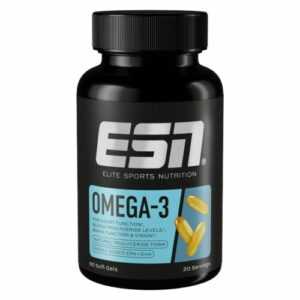 ESN Omega-3 60 Kapseln hochdosiertes EPA & DHA unterstützt Herz Gehirn & mehr...