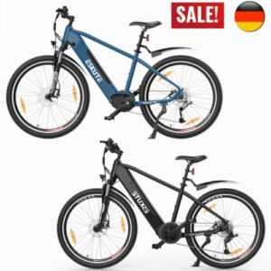 MTB 27,5''E-bike Elektrofahrrad E-Mountain bike Shimano 9-Gange Pedelec 36V/20AH