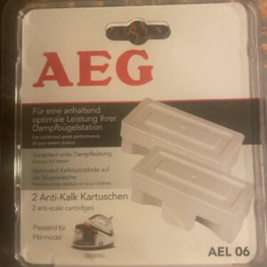 AEG AEL06, 2 Anti-Kalk-Patronen, Passend u.a. für AEG DBS 3340, DBS 3350