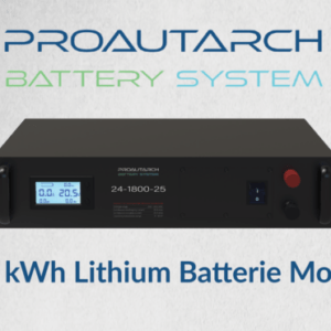 1,8kWh Solar Speicher ProAutarch Batterie System 24-1800-25