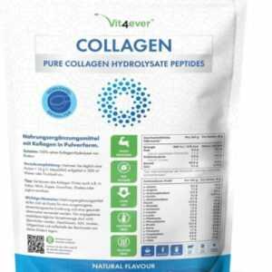 Collagen Pulver 1000g - 100% Rinder Kollagen Hydrolysat Pepeptide - Natural