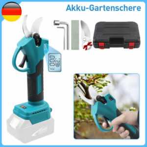 Akku-Astschere 40mm Gartenschere Astsäge Stschneider Rebschere Für 18V Makita