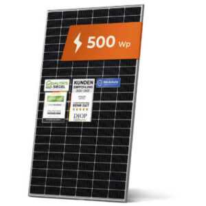 JA Solar 500W Solarpanel | ab 133€/Modul | Monokristallin – Glas/Glas – p-Type