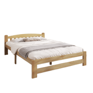 Holzbett Doppelbett 140x200 Massivholzbett Jugendbett Bettgestell mit Lattenrost