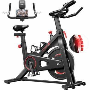 Heimtrainer Fahrrad Magnetischem Widerstand Fitnessbike mit Schwungrad Fahrräder