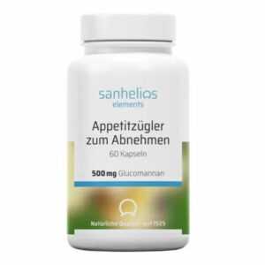 SANHELIOS Appetitzügler Kapseln zum Abnehmen 60 Stück PZN 16389081 MHD 30.11.24