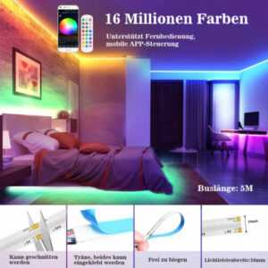 COB RGB LED Streifen WIFI Control Stripe Band Lichtstreifen Keine Lichtpunkt 24V