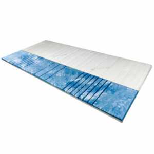 7 Zonen Gel Topper Matratzenauflage Gelschaum Topper 180x200 cm 8 cm