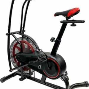 Air Bike Crosstrainer Fitnessrad Heimtrainer Oberkörper & Beine 8 Stufen