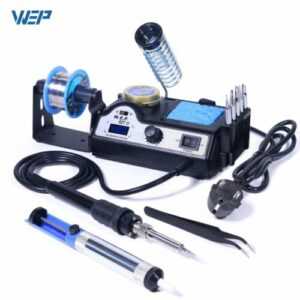 WEP Lötkolben Set  Lötstation Einstellbarer Temperatur Lötset Soldering Iron Kit