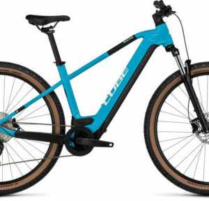 CUBE Reaction Hybrid ONE 625 E-Bike MTB Hardtail skyblue´n´white