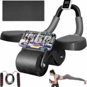 Automatisches Rebound Bauchtrainer Bauchroller Fitness Gerät Trainingsgerät F119