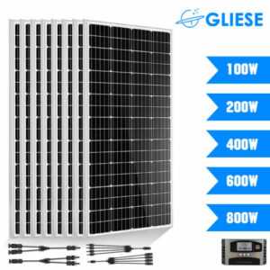 600W monokristallines Solarmodul Solarmodul-Kit für Bootshäuser und Wohnmobile