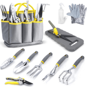 Jardineer Gartenwerkzeug Set, 11 in 1 Gartengeräte Set, Robuste Gartenwerkzeug M