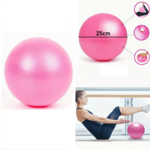 Gymnastikball 25cm Indoor Yoga Ball  Fitness Soft Pilates Ball Übung Rosa