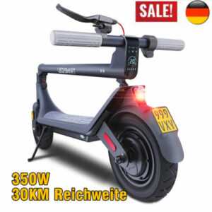 10 ZOLL ELEKTROSCOOTER ELEKTROROLLER ERWACHSENE E-SCOOTER STRASSENZULASSUNG 30KM