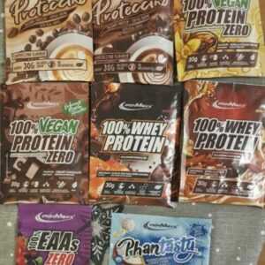 IRONMAXX Proteccino, Vegan Protein, Whey Protein, Chunky, EAAs Zero NEU & OVP