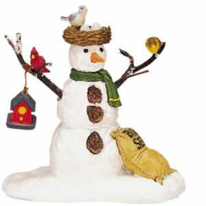 Lemax Weihnachtsdorf Schneemann Weihnachtshaus Winter Deko Weihnachten Figuren