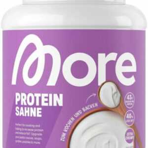 MORE Protein, Cream, 600 g, Mix of Whey Concentrate and Casein - NEW & OVP