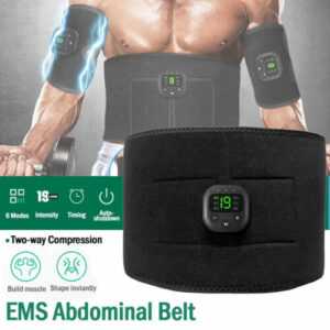 EMS Trainer ABS Stimulator Bauchmuskeltrainer Trainingsgerät Elektro Exerciser