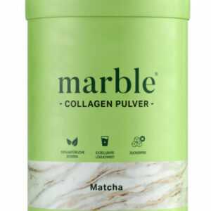 marble® Collagen Pulver 500 g - Collagen Peptide skin glow - Matcha