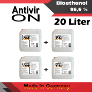 20 Liter Premium Bioethanol 96,6% Tischkamin Ethanolkamin Kaminethanol kamin